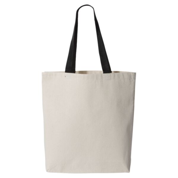 ForPetesSake - 11L Canvas Tote with Contrast-Color Handles Thumbnail