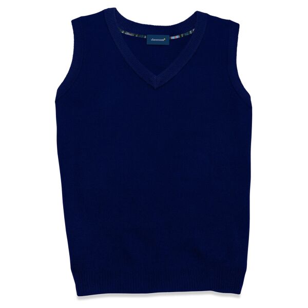 Youth Unisex V- Neck Sweater Vest Thumbnail